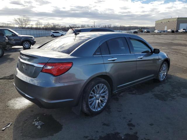 1C3CCBCG8DN507038 - 2013 CHRYSLER 200 LIMITED GRAY photo 3