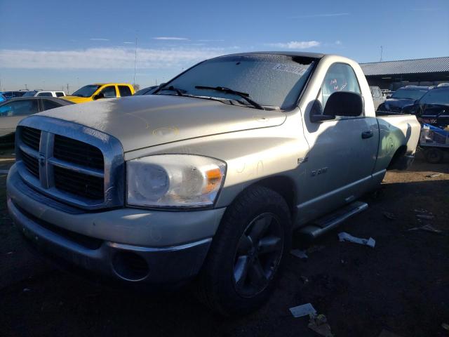 1D7HA16208J242474 - 2008 DODGE RAM 1500 ST SILVER photo 1