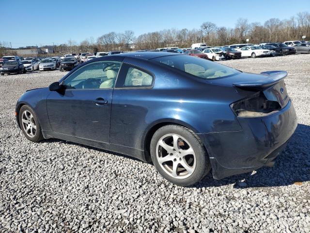 JNKCV54E64M804060 - 2004 INFINITI G35 BLUE photo 2