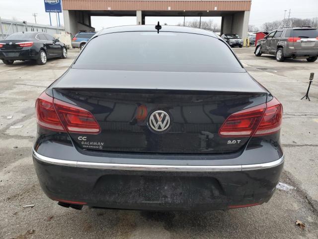 WVWRP7AN7DE526432 - 2013 VOLKSWAGEN CC LUXURY BLACK photo 6