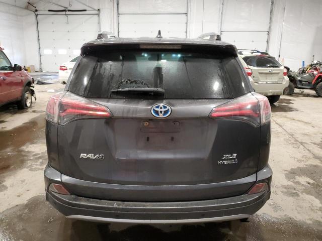 JTMRJREV6HD146288 - 2017 TOYOTA RAV4 HV LE CHARCOAL photo 6