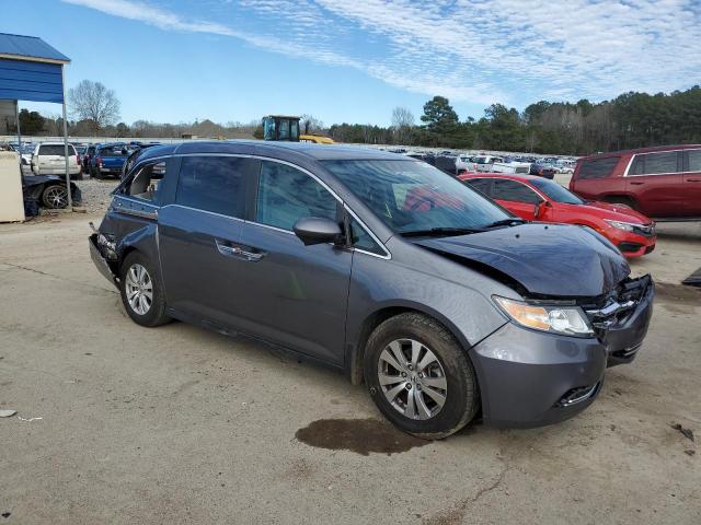 5FNRL5H40FB053925 - 2015 HONDA ODYSSEY EX GRAY photo 4