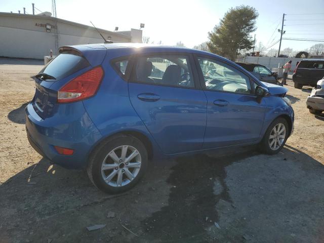 3FADP4EJ9BM153777 - 2011 FORD FIESTA SE BLUE photo 3