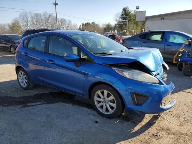 3FADP4EJ9BM153777 - 2011 FORD FIESTA SE BLUE photo 4