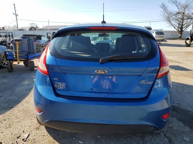 3FADP4EJ9BM153777 - 2011 FORD FIESTA SE BLUE photo 6