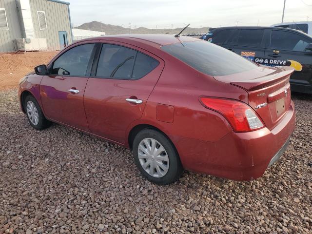 3N1CN7AP3JL800088 - 2018 NISSAN VERSA S RED photo 2