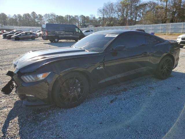 1FA6P8CF3F5379663 - 2015 FORD MUSTANG GT BLACK photo 1