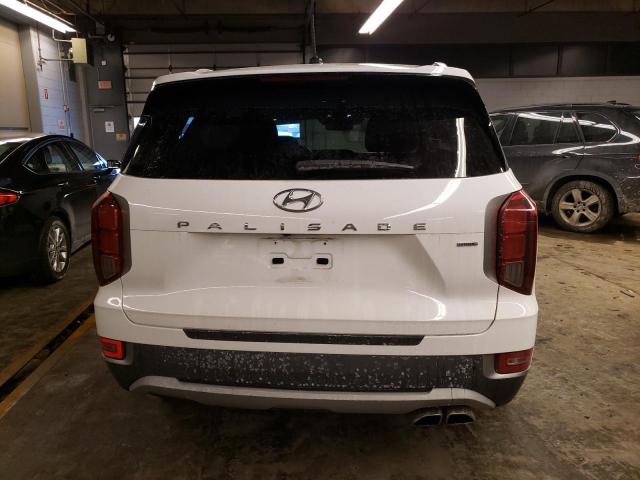 KM8R3DHE0NU422609 - 2022 HYUNDAI PALISADE SEL WHITE photo 6