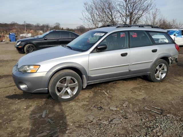 4S4BP61C056345576 - 2005 SUBARU LEGACY OUTBACK 2.5I SILVER photo 1