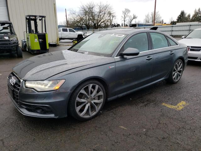 WAUHGAFC2FN021236 - 2015 AUDI A6 PRESTIGE GRAY photo 1