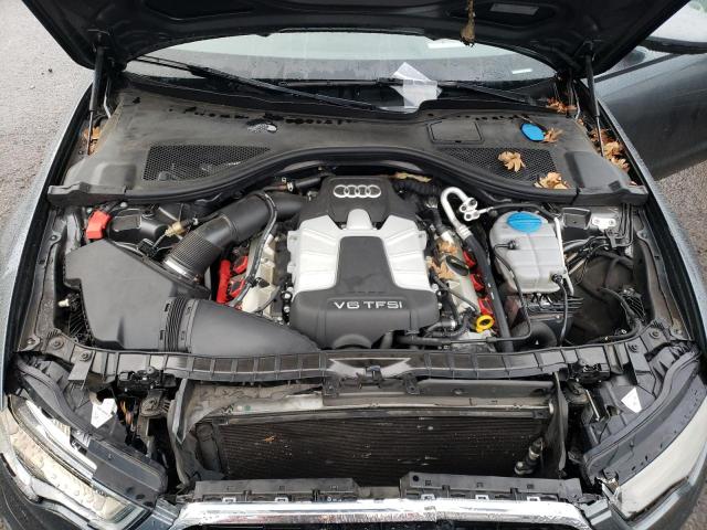WAUHGAFC2FN021236 - 2015 AUDI A6 PRESTIGE ნაცრისფერი ფოტო 11