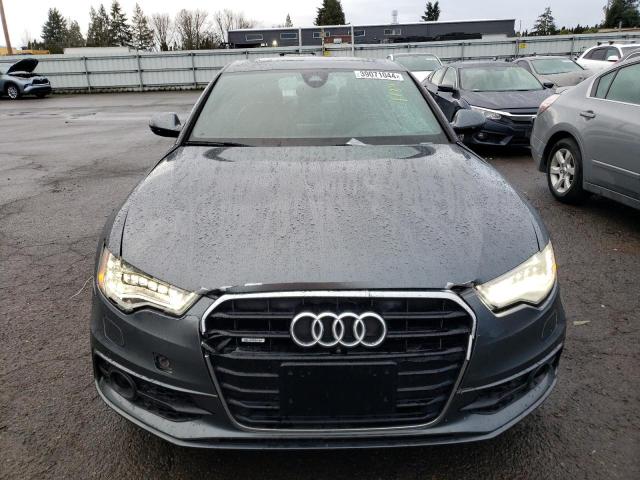 WAUHGAFC2FN021236 - 2015 AUDI A6 PRESTIGE GRAY photo 5