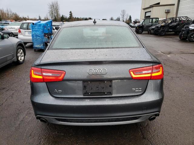 WAUHGAFC2FN021236 - 2015 AUDI A6 PRESTIGE GRAY photo 6