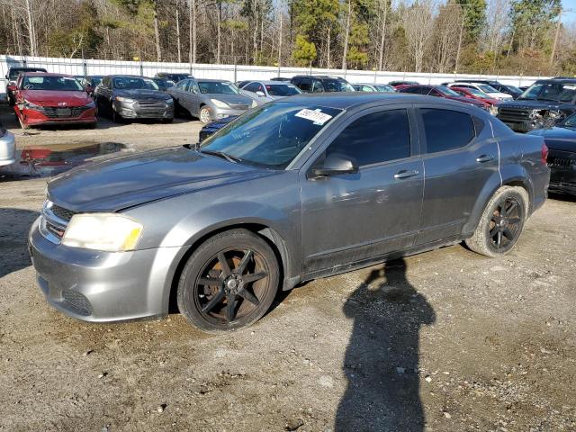 1C3CDZAB1CN242586 - 2012 DODGE AVENGER SE GRAY photo 1