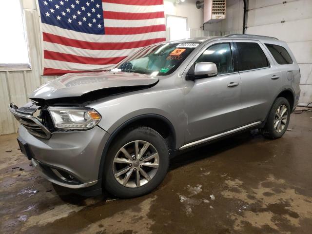 1C4RDJDG9EC451040 - 2014 DODGE DURANGO LIMITED SILVER photo 1