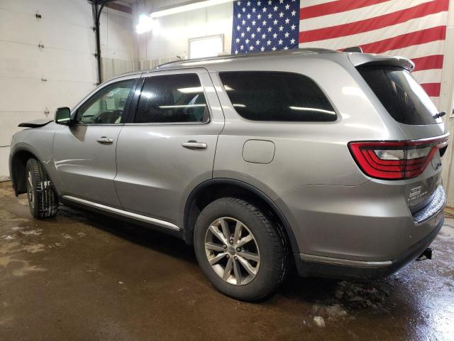 1C4RDJDG9EC451040 - 2014 DODGE DURANGO LIMITED SILVER photo 2