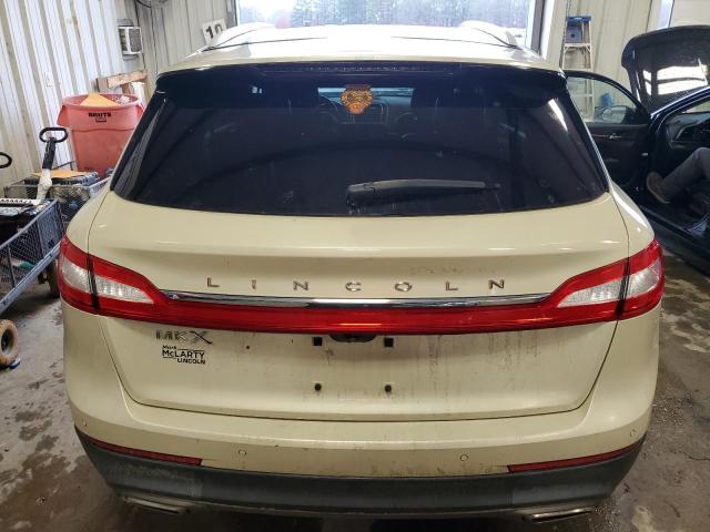 2LMTJ6LR6GBL39975 - 2016 LINCOLN MKX RESERVE Beige foto 6