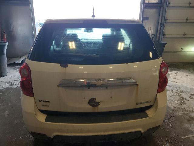 1GNFLCEK2DZ122381 - 2013 CHEVROLET EQUINOX LS WHITE photo 6