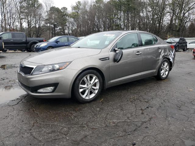 5XXGN4A76DG217365 - 2013 KIA OPTIMA EX GRAY photo 1