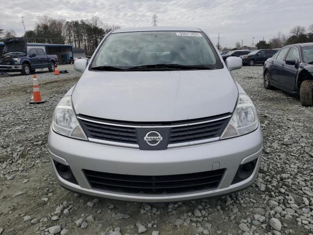 3N1BC13E89L380009 - 2009 NISSAN VERSA S GRAY photo 5