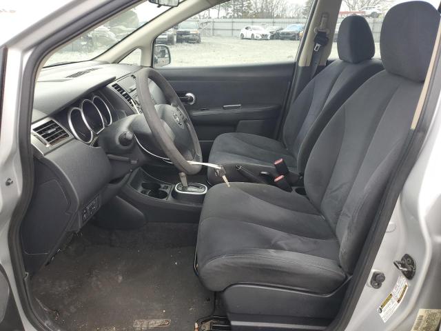 3N1BC13E89L380009 - 2009 NISSAN VERSA S GRAY photo 7