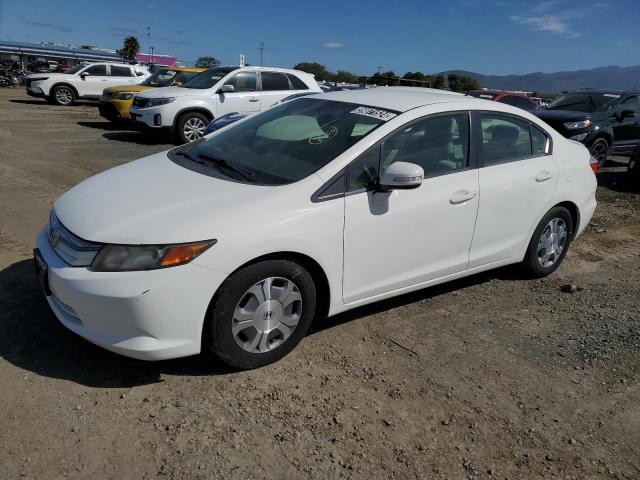 2012 HONDA CIVIC HYBRID, 