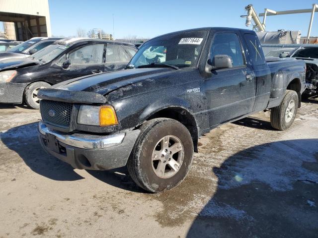 1FTZR45E52PA97053 - 2002 FORD RANGER SUPER CAB BLACK photo 1