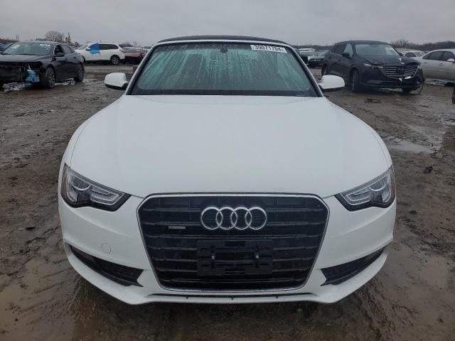 WAUCFAFH8DN000560 - 2013 AUDI A5 PREMIUM WHITE photo 5