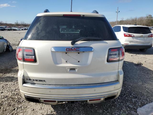 1GKKRTKD3FJ251120 - 2015 GMC ACADIA DENALI WHITE photo 6