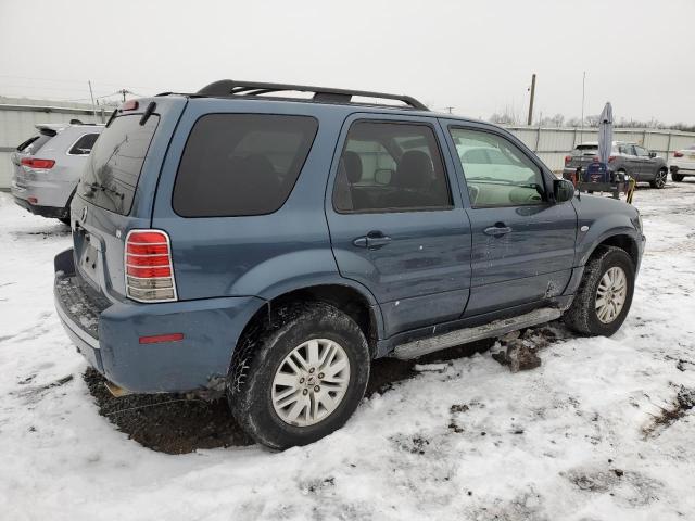 4M2CU56136DJ04122 - 2006 MERCURY MARINER BLUE photo 3