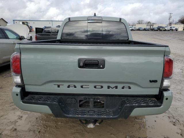 3TMCZ5ANXNM498271 - 2022 TOYOTA TACOMA DOUBLE CAB BLUE photo 6