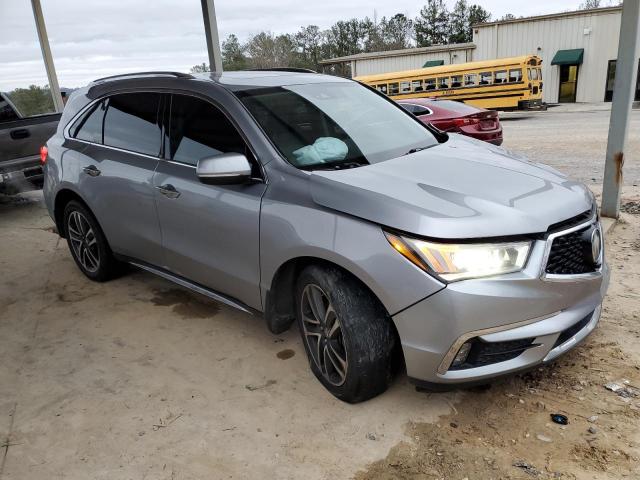 5FRYD3H89HB005938 - 2017 ACURA MDX ADVANCE SILVER photo 4