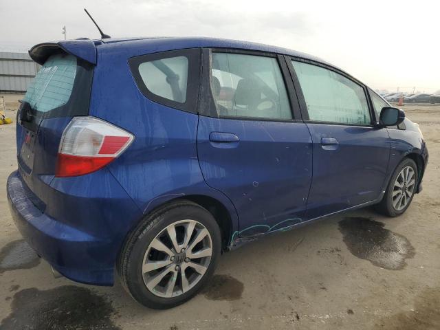 JHMGE8H62DC016730 - 2013 HONDA FIT SPORT BLUE photo 3