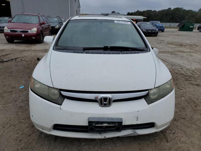 1HGFA16816L000222 - 2006 HONDA CIVIC EX WHITE photo 5