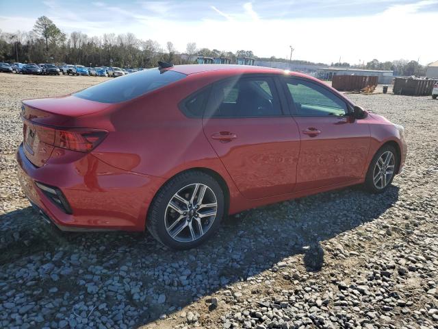 3KPF34AD8KE041075 - 2019 KIA FORTE GT LINE RED photo 3