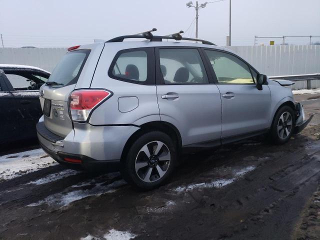 JF2SJABC4JH411179 - 2018 SUBARU FORESTER 2.5I SILVER photo 3