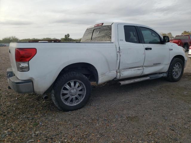 5TFRV54158X058732 - 2008 TOYOTA TUNDRA DOUBLE CAB WHITE photo 3