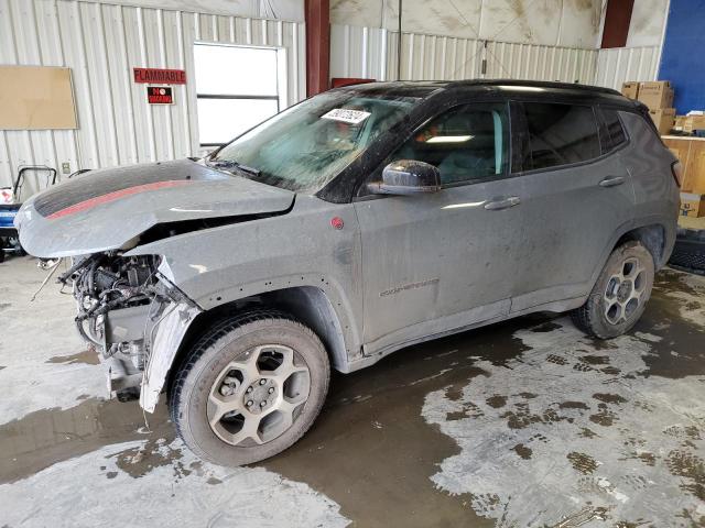 3C4NJDDB7NT206576 - 2022 JEEP COMPASS TRAILHAWK GRAY photo 1