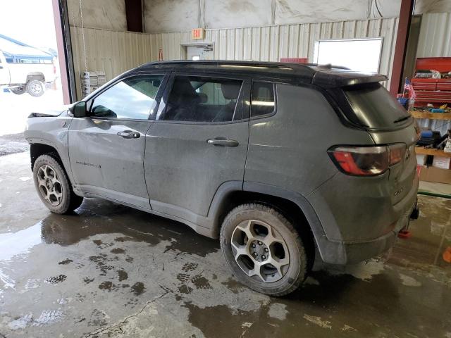 3C4NJDDB7NT206576 - 2022 JEEP COMPASS TRAILHAWK GRAY photo 2