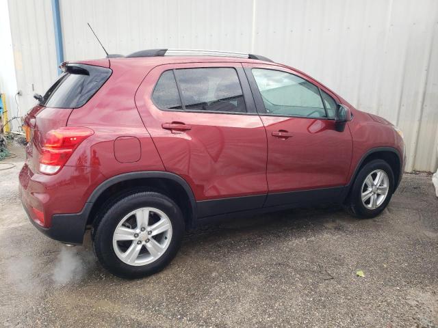 KL7CJPSM9NB529717 - 2022 CHEVROLET TRAX 1LT RED photo 3