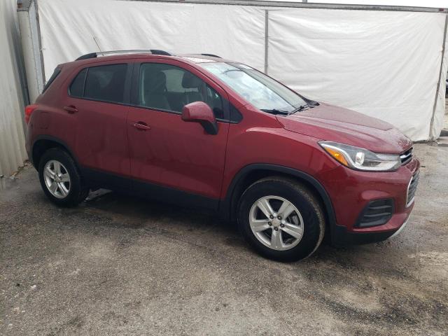 KL7CJPSM9NB529717 - 2022 CHEVROLET TRAX 1LT RED photo 4