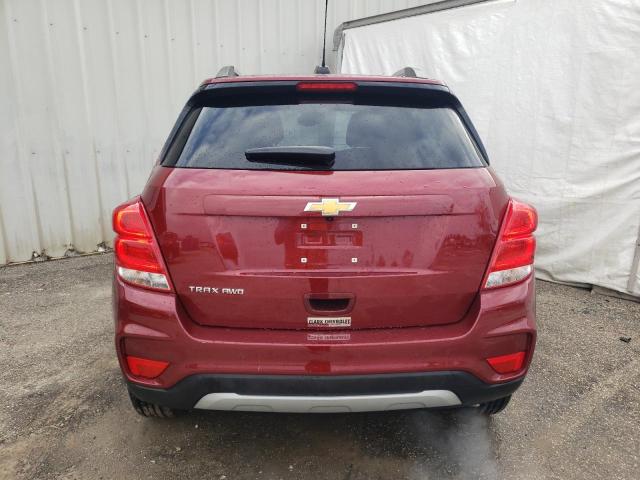 KL7CJPSM9NB529717 - 2022 CHEVROLET TRAX 1LT RED photo 6