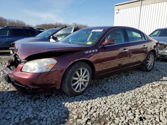 1G4HE57Y77U205133 - 2007 BUICK LUCERNE CXS BURGUNDY photo 1