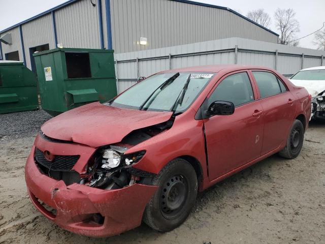 JTDBL40E499033644 - 2009 TOYOTA COROLLA BASE RED photo 1