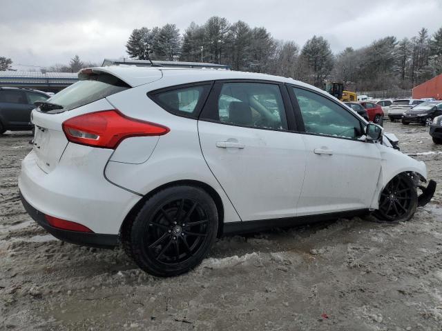 1FADP3K22HL207552 - 2017 FORD FOCUS SE WHITE photo 3