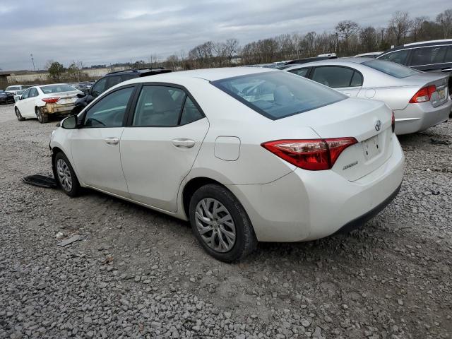 5YFBURHE5HP696518 - 2017 TOYOTA COROLLA L WHITE photo 2