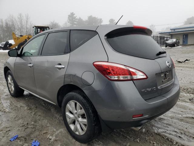 JN8AZ1MWXEW513652 - 2014 NISSAN MURANO S GRAY photo 2