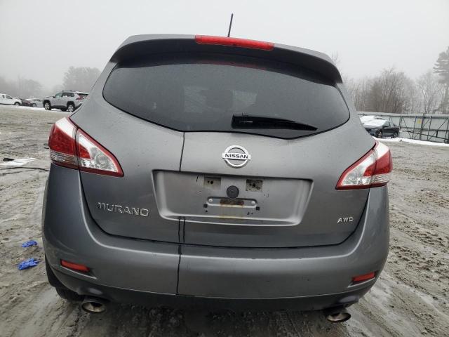 JN8AZ1MWXEW513652 - 2014 NISSAN MURANO S GRAY photo 6