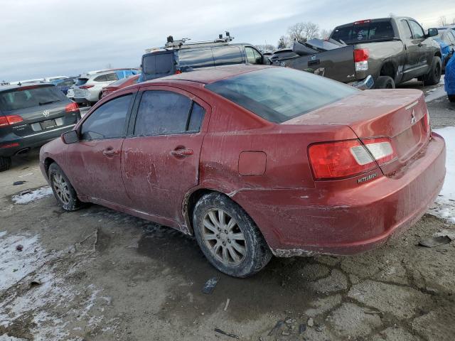 4A3AB36F29E042808 - 2009 MITSUBISHI GALANT ES ORANGE photo 2