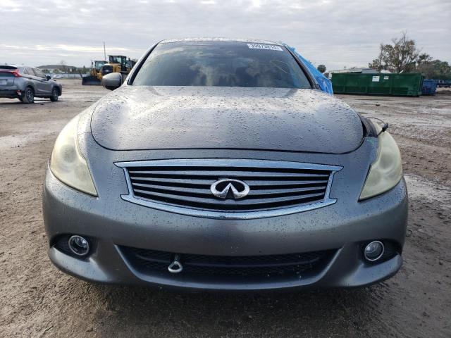 JN1CV6AP1AM406475 - 2010 INFINITI G37 BASE GRAY photo 5